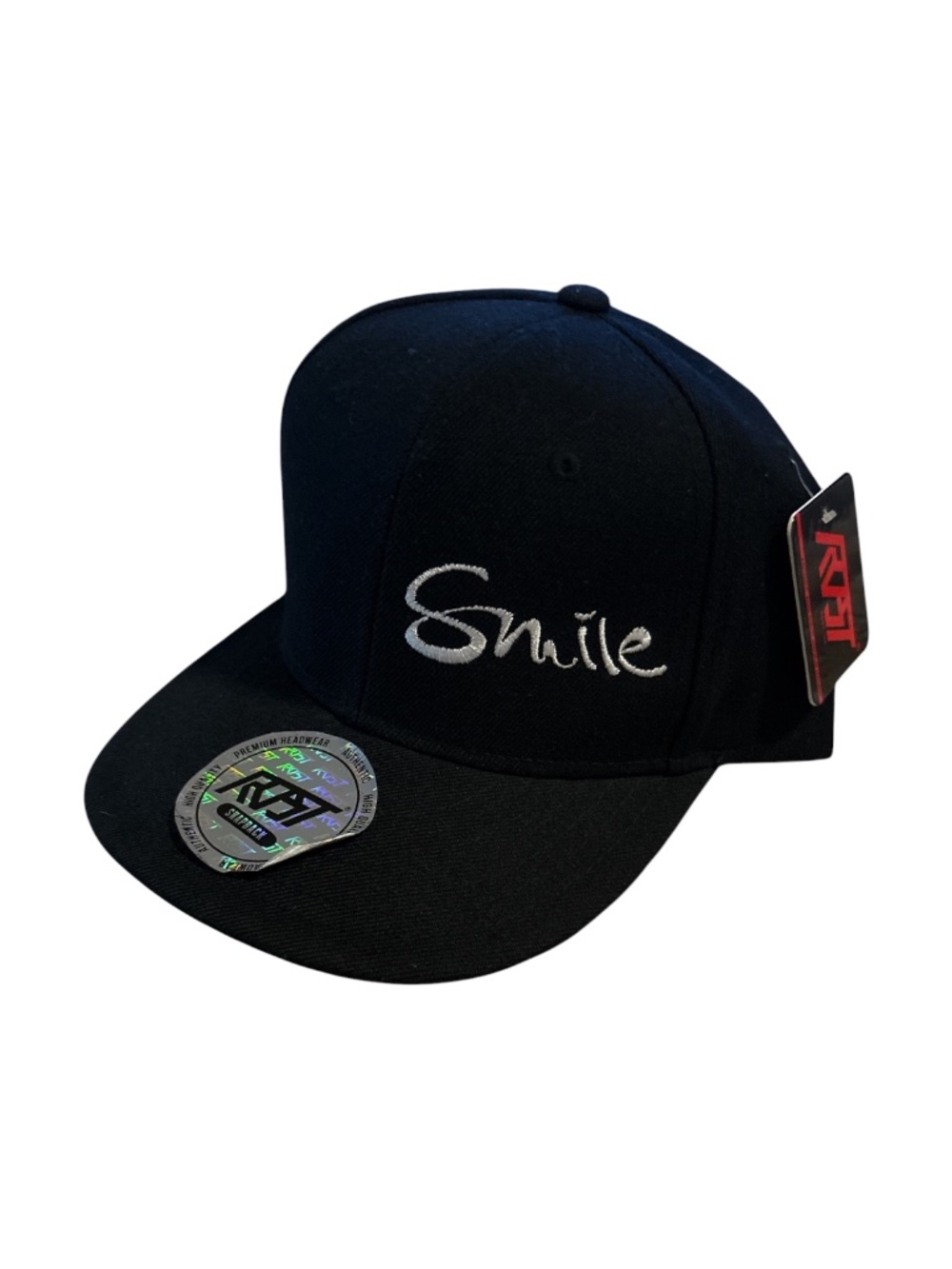 NWT‎ RDST performance headwear Smile SnapBack baseball cap - AI photography